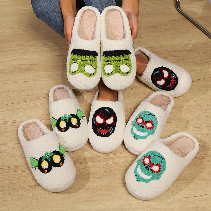 Wholesale  cotton slippers for women,  home face slippers for indoor warming