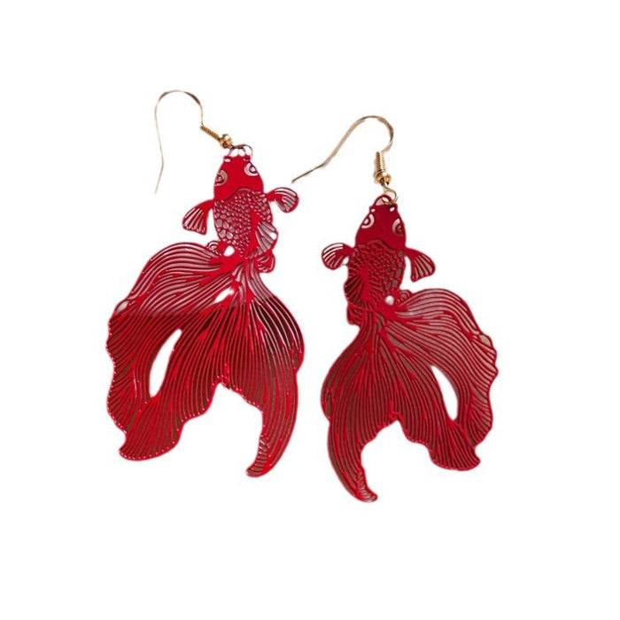 Wholesale  Red Earrings Earrings Vintage Earrings Women