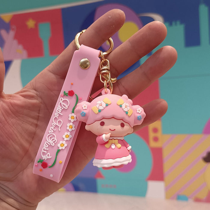 Wholesale Silicone Cartoon Doll Keychain(S) JDC-KC-YChang002