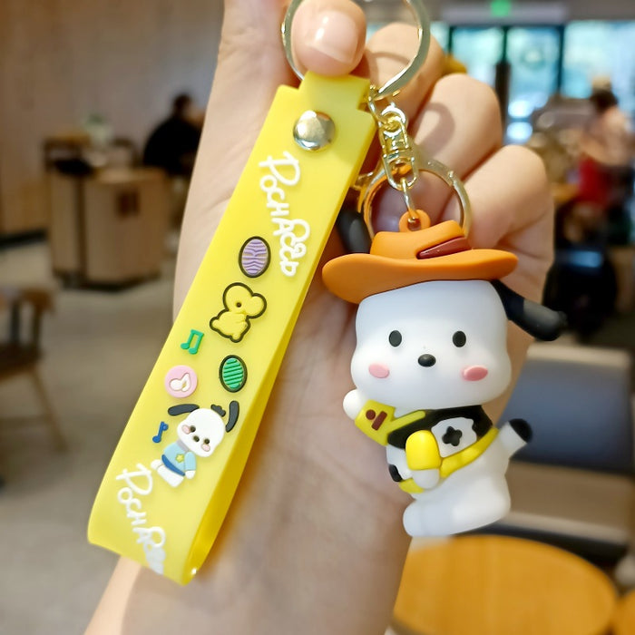 Wholesale Cartoon Doll PVC Keychain JDC-KC-MingT021
