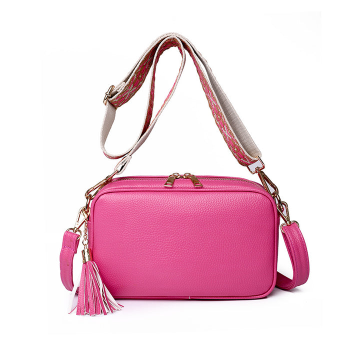 Wholesale Large Capacity PU Solid Color Shoulder Bag JDC-SD-YouYJ004