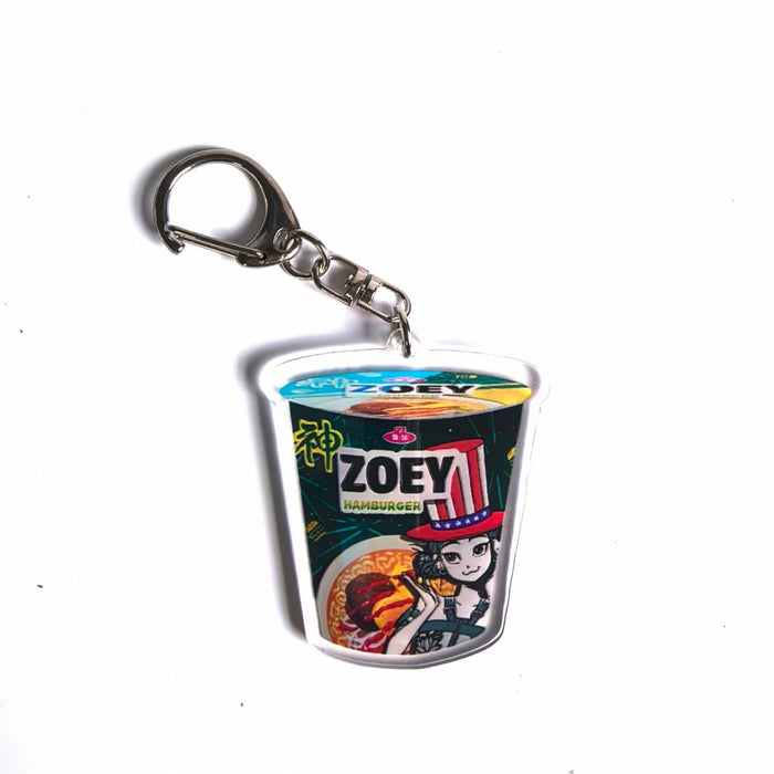 Wholesale K-pop merchandise acrylic keychain pendant cute decoration for student backpacks