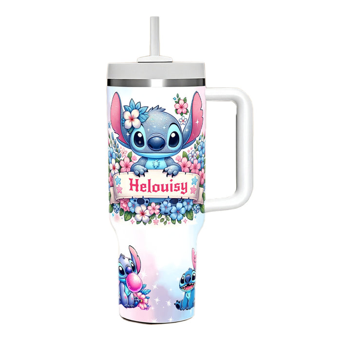 Wholesale Cartoon Character 40OZ Stainless Steel Insulated Ice Bullies Cup with Handle
