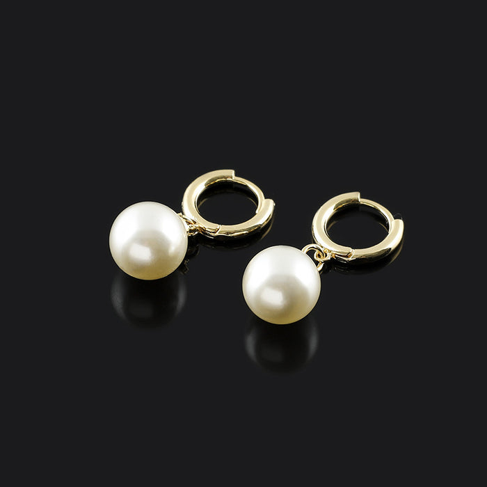 Wholesale Pearl Ear Buckle Earrings Earrings Pendants Temperament Earrings Earrings Earrings Earrings Clips No Earholes