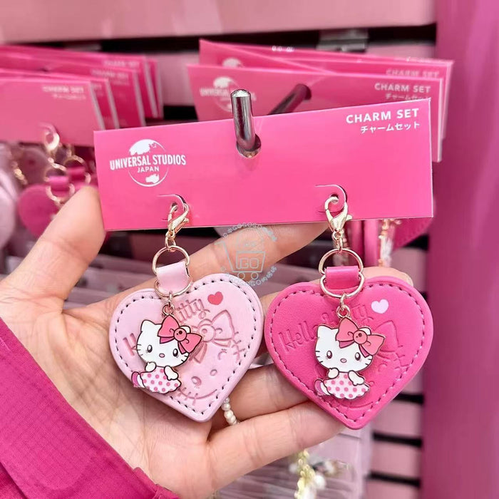Wholesale Cute Cartoon Heart Charm 2pcs set