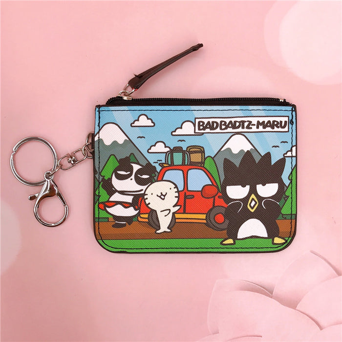Wholesale Cute cartoon wallet with key ring