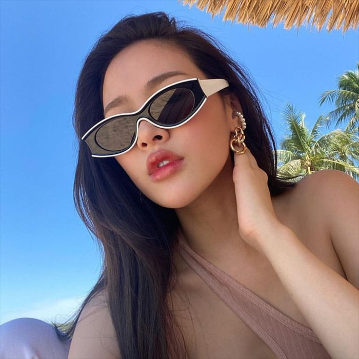 Wholesale Fashion cat eye small frame sunglasses sunglasses