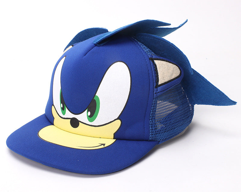 Wholesale Hedgehog Baseball Cap Adjustable Kids Cartoon Cap Trendy Everyday Fashion Accessory
