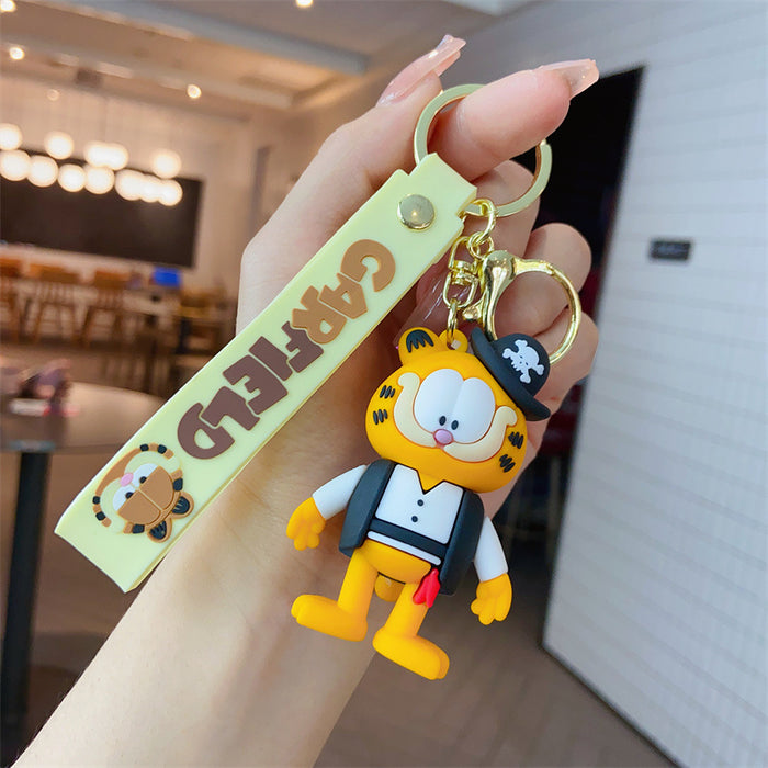 Wholesale Cute Garfield Doll Keychain JDC-KC-Many002