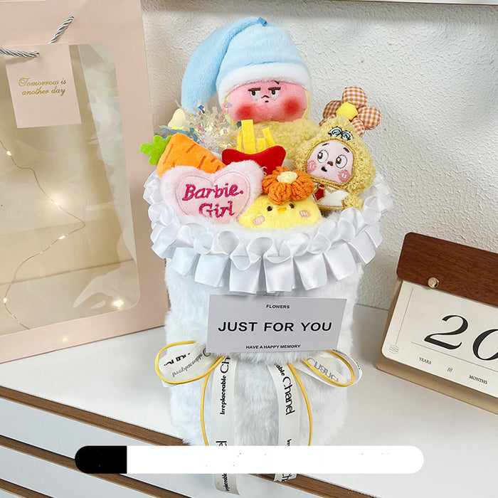 Wholesale Birthday gift plush doll bouquet