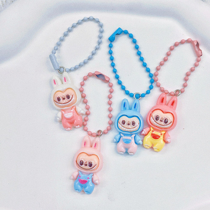 Wholesale Cute creative doll small pendant keychain school bag pendant cartoon gift