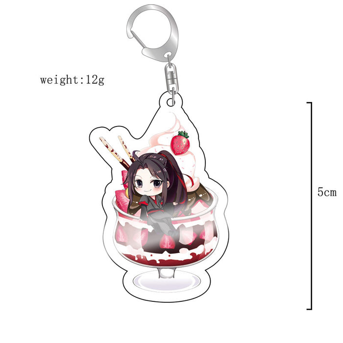 Wholesale Anime peripheral acrylic keychain pendant