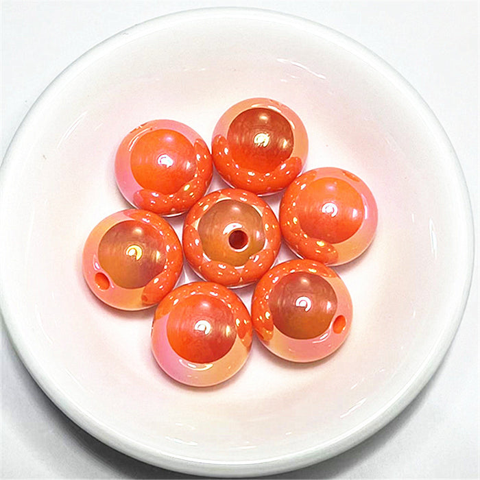 Wholesale 300pcs 14MM Colorful Shell Resin Beads JDC-BDS-Xiaox004