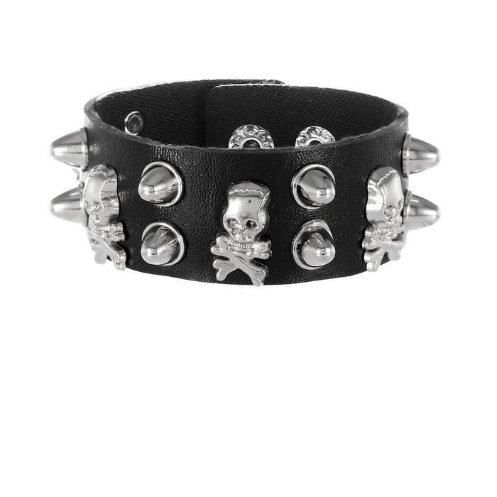 Wholesale Rivet bracelet vintage leather bracelet bracelet