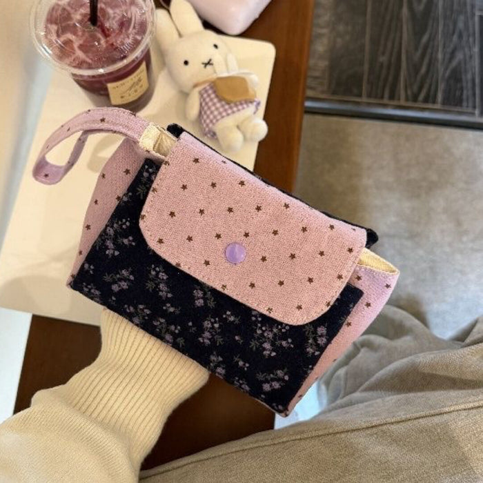 Wholesale Purple Floral Handbag Fashion Accessory Gift Resale
