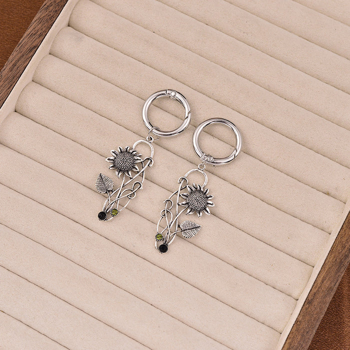 Wholesale Exaggerated trendy cross-shaped geometric pendants