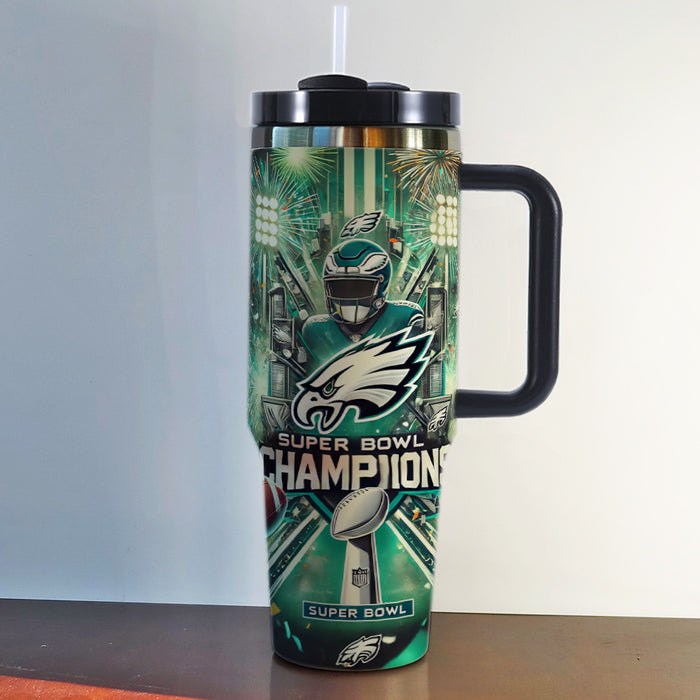 Wholesale Popular 40oz Car Cup Sf New Ice Cup Nfl American Football League Kc Thermos Cup