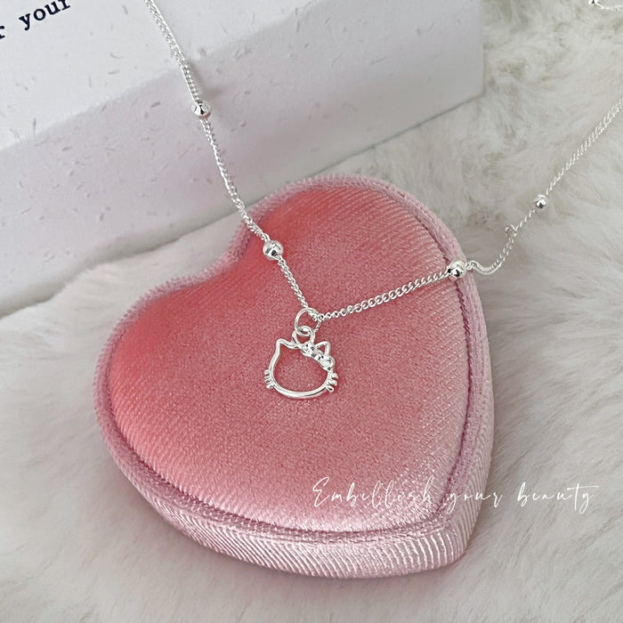 Wholesale Hollow necklace, niche design pendant, collarbone chain