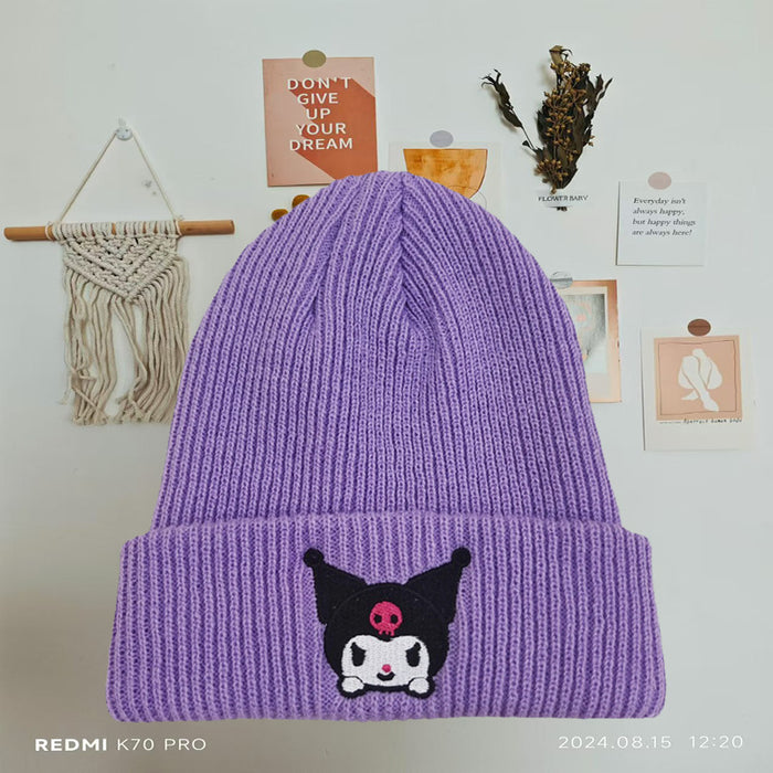 Wholesale All-match Pullover Hat Cat Warm Hat Cute Hat