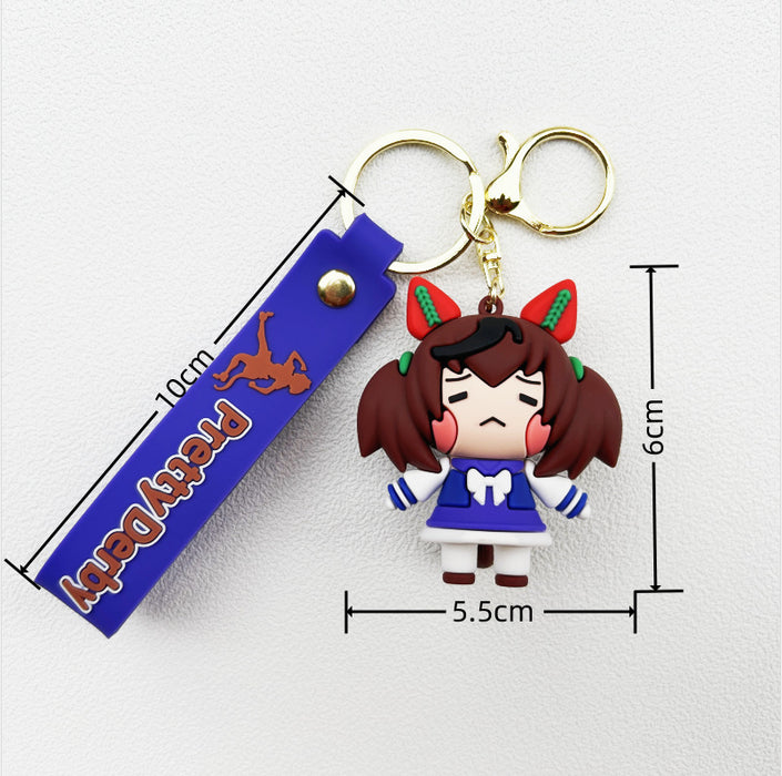 Wholesale Cartoon Doll Silicone Keychain (F) JDC-KC-Chucheng005