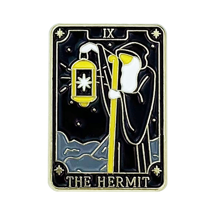 Wholesale Chic Zodiac Contion Brooch Pin Zinc Alloy Baking Paint MOQ≥2