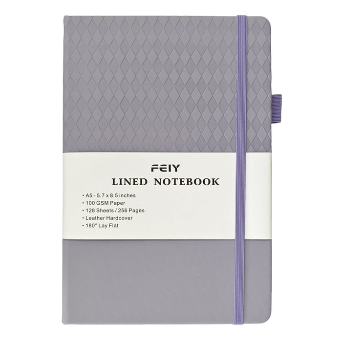 Wholesale Diamond Pattern Faux Leather A5 Notebook Creative Trendy 128 Sheets