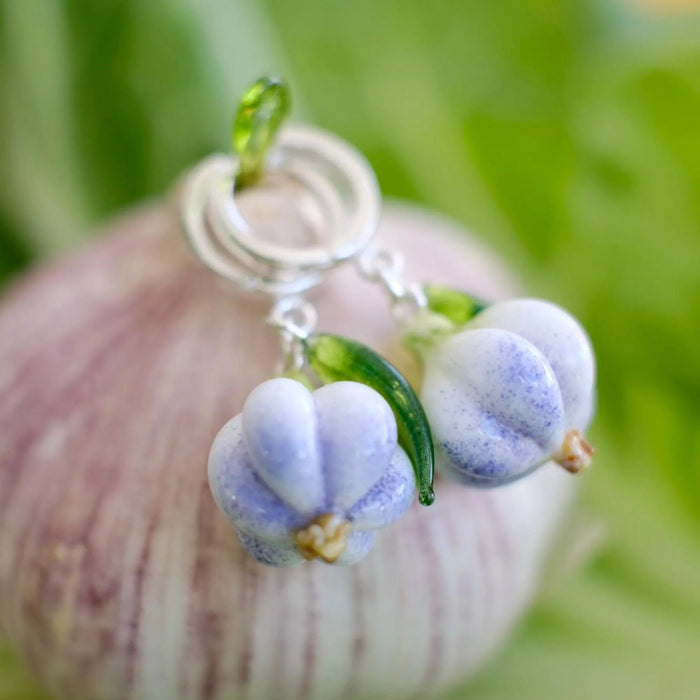 Wholesale Versatile Blue Earrings with High Grade Glazed Color and Dripping Oil, Unique Texture Earrings, Female Enamel, Light Luxury, Retro