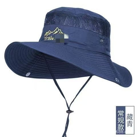 Wholesale Outdoor Summer Sun Protection Travel Fisherman Hat Men's Mountaineering Fishing Sun Hat