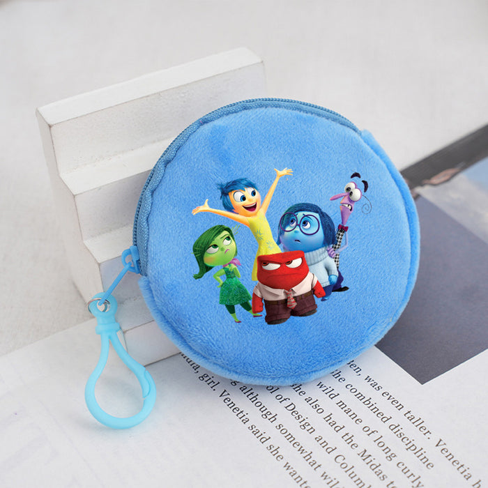 Wholesale Plush Cartoon Printed Coin Purse JDC-WT-WuDuomei002