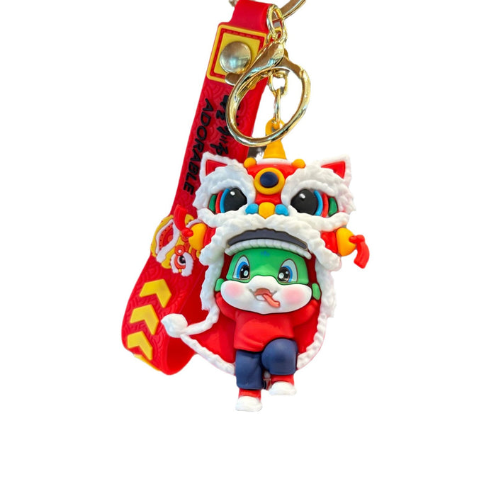 Wholesale snake keychain doll pendant small gift