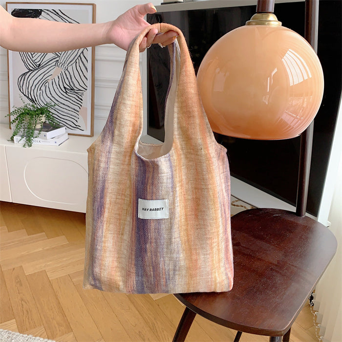 Wholesale Shoulder bag, casual large capacity portable shopping bag