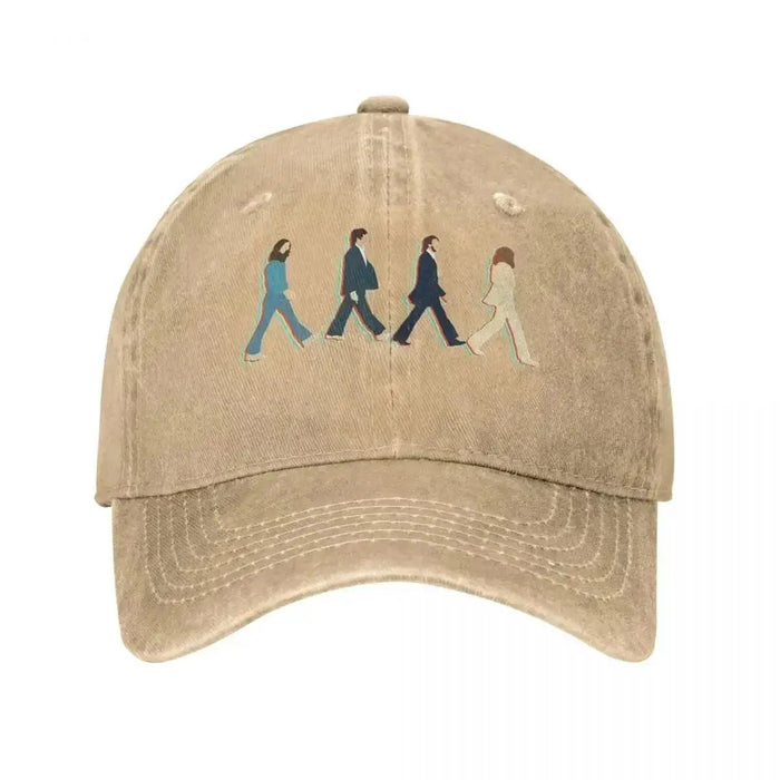 Wholesale Trendy Printed Baseball Cap Adjustable Curved Brim Summer Outdoor Sun Hat Fashion Accessory