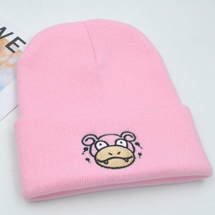 Wholesale Autumn and Winter Acrylic Embroidery Knitted Beanie JDC-FH-PeiN013