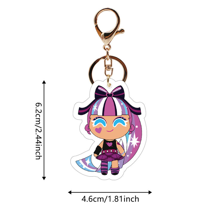 Wholesale  Cookie Game Surrounding Acrylic Keychain Pendant