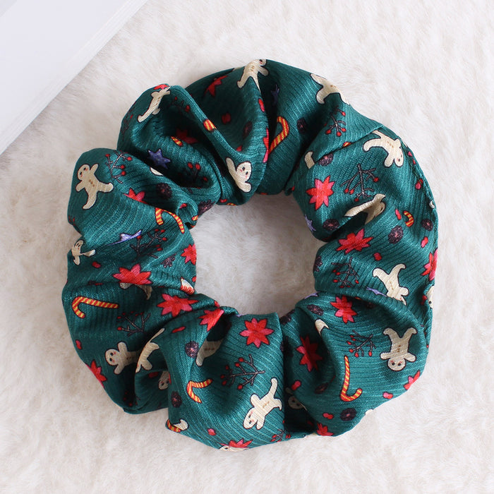 Wholesale Christmas Plush Hair Scrunchies JDC-HS-Heqin003