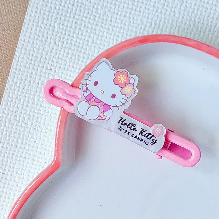 Wholesale Cute Cartoon Cat Acrylic Hair Clip for Bangs