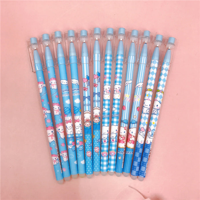 Wholesale 12pcs/box Plastic Cartoon Erasable Ballpoint Pen JDC-PN-YaLL007