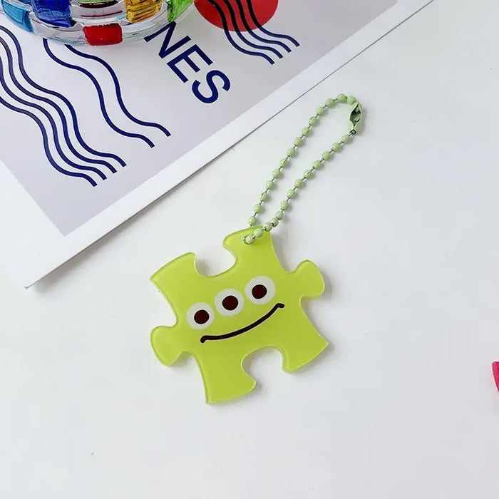 Wholesale Puzzle Keychain Bag Cute Funny Hanging Bear Girlfriend Hanging Ornament