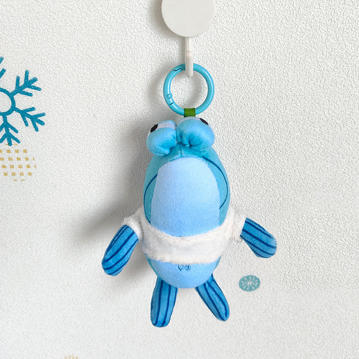 Wholesale Blind Box Funny Plush Doll Passerby Fish Lying Flat Fish Pendant Toy Bag Pendant