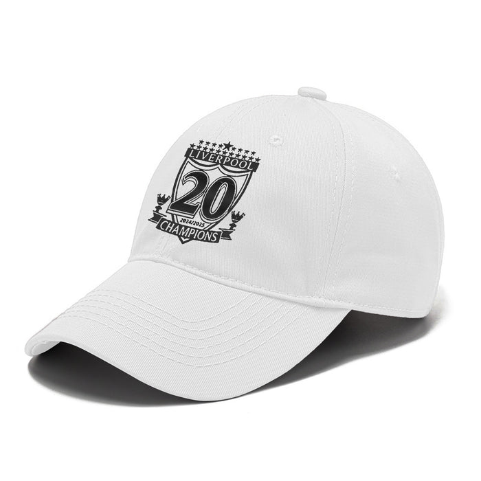 Wholesale Cotton printed baseball cap, sun protection hat, blank duckbill cap