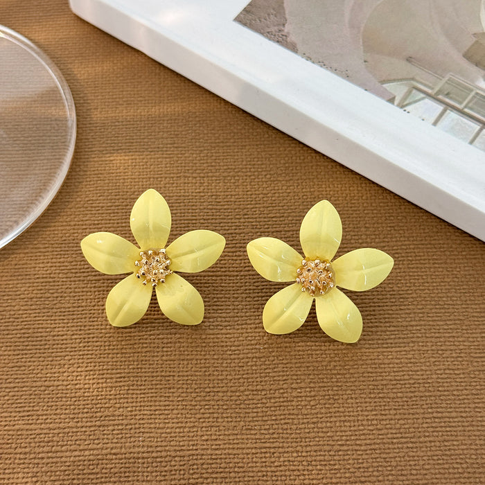 Wholesale Creative Irregular New Fashionable Design Flower Earrings