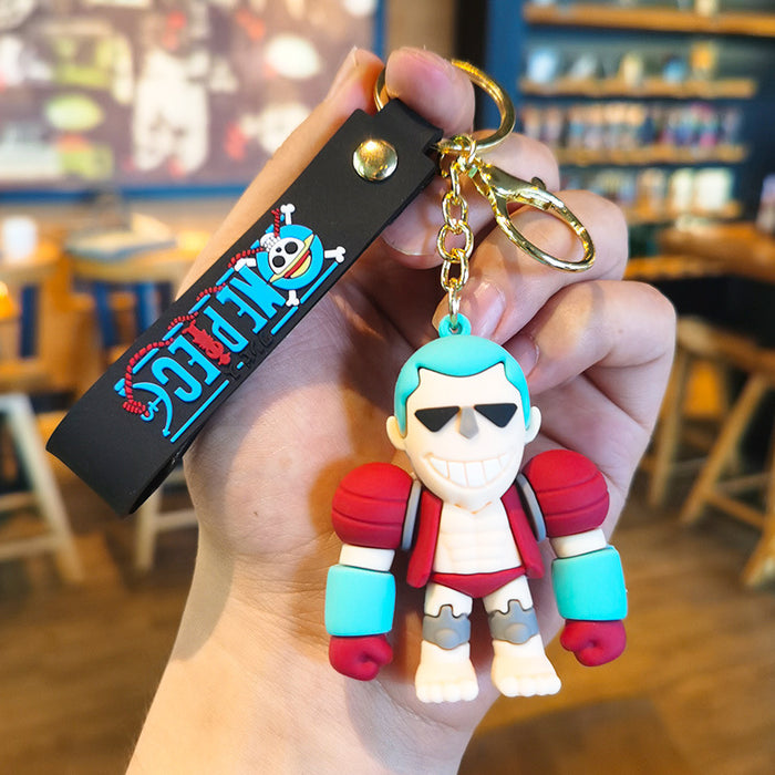 Wholesale Cartoon Silicone Doll Keychain JDC-KC-Tingm201