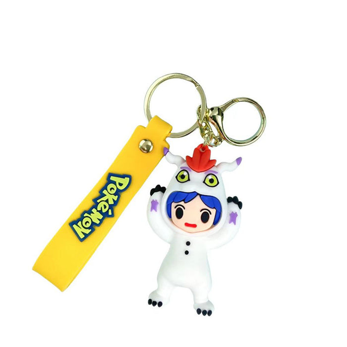 Wholesale PVC Cartoon Doll Keychain JDC-KC-BaoDou005