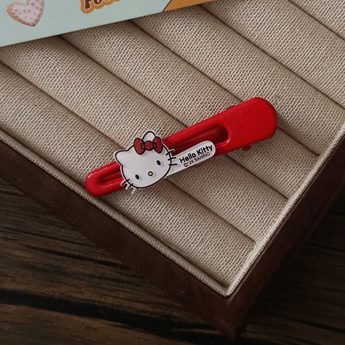 Wholesale Sweet Cool Style Acrylic Glasses Cat Hairpin Side Duckbill Clip Hairpin Hair Accessories Clip