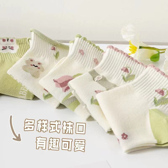 Wholesale Socks, Short Socks, Thin Ship Socks, Cute Cartoon