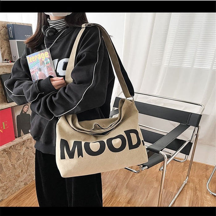 Wholesale Crossbody bag, large capacity canvas bag