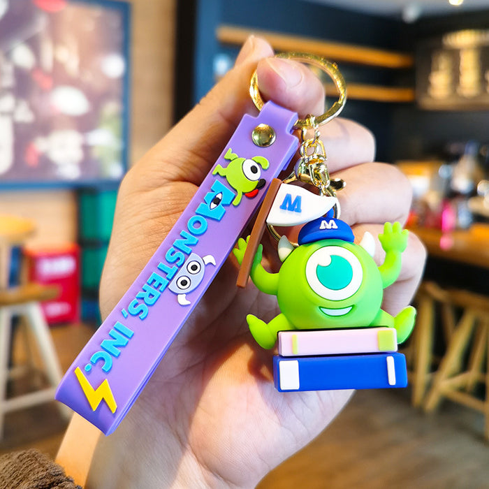 Wholesale Cartoon Doll Silicone Keychain JDC-KC-Tingm123