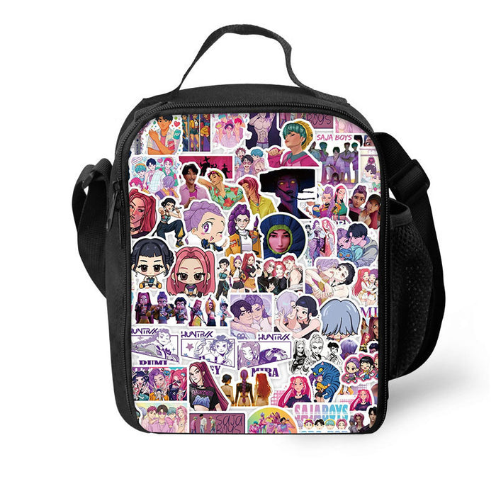 Wholesale KPOP lunch bag,  ice bag,  student lunch bag,  tote bag