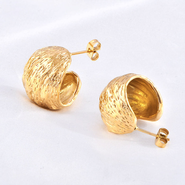 Wholesale Fashion C-Shaped Earrings,  Sophisticated and Elegant Ear Accessories
