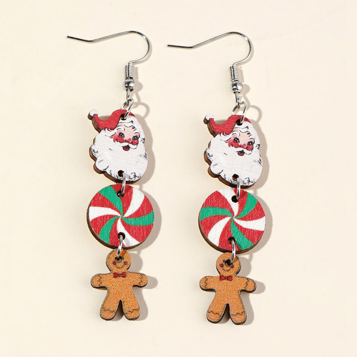 Wholesale Christmas Tree  Socks Earrings